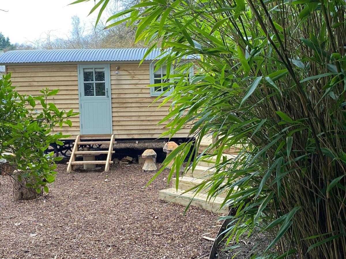 Chez Maurice Luxury Shepherds Hut With Bath And Hot Tub Kelling Zewnętrze zdjęcie